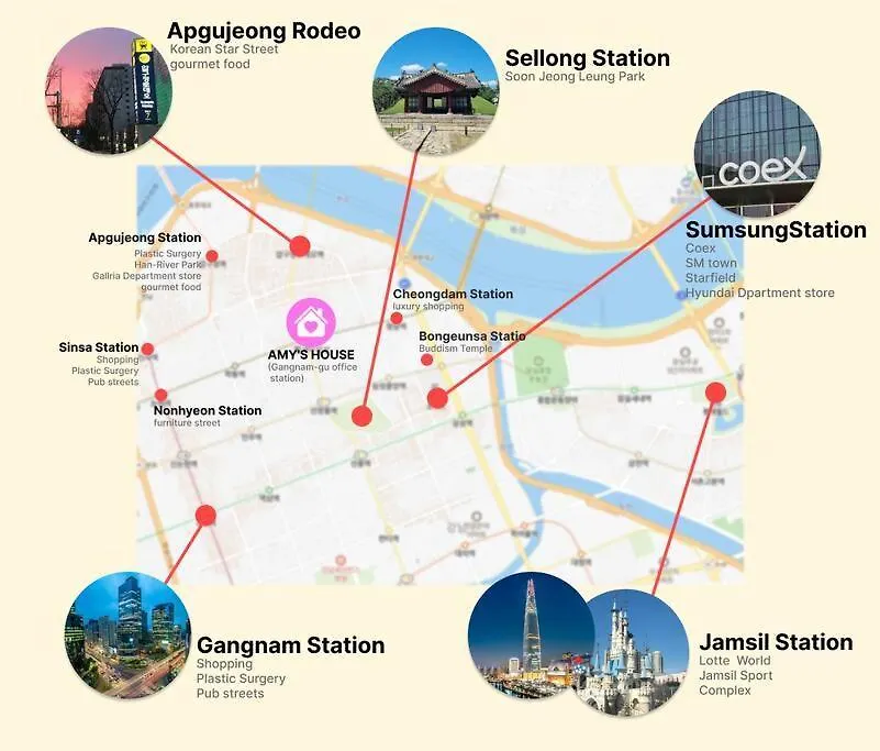 Modern Luxury Suite In Gangnam With Cityview&Wine Soul 0*,